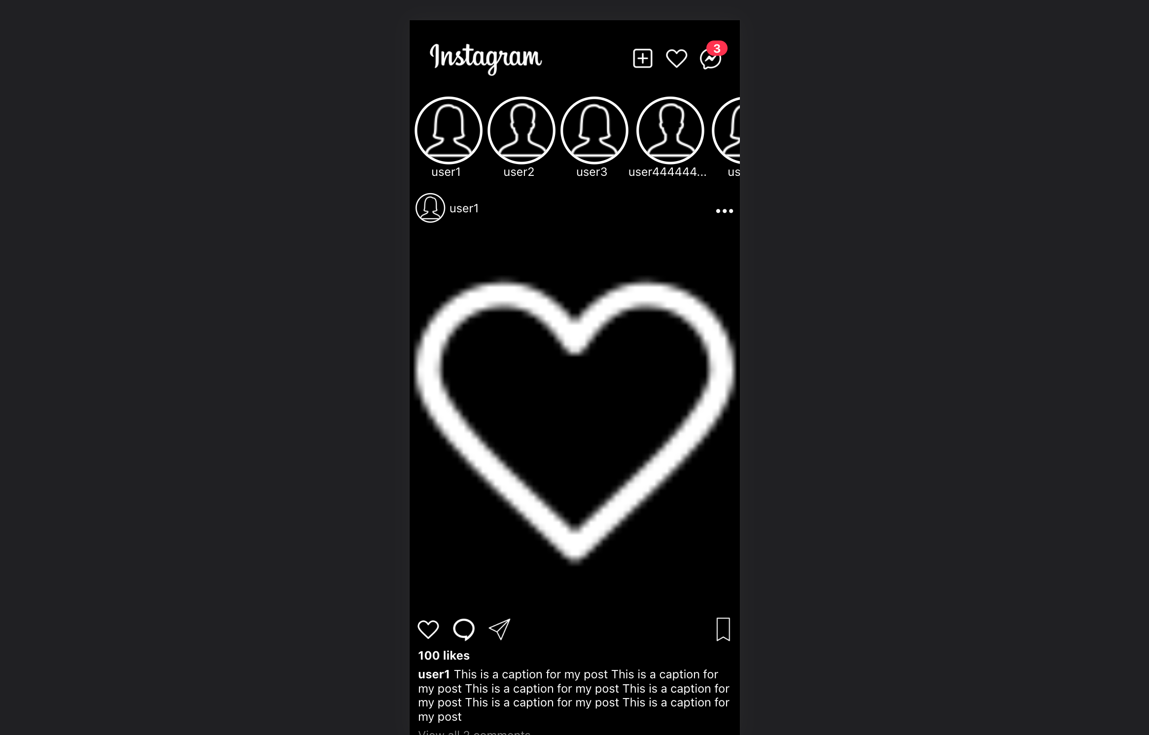 Instagram React Clone