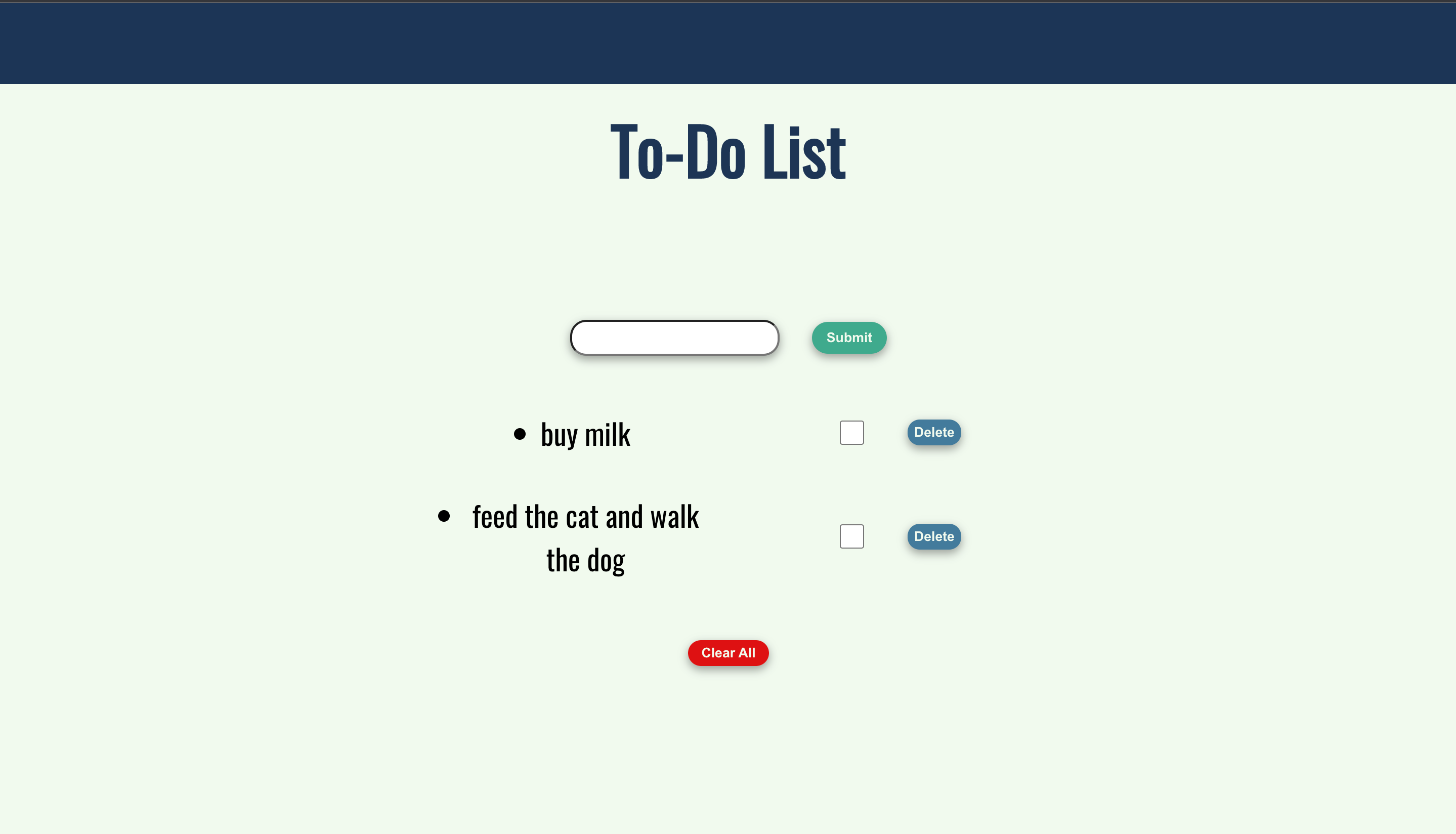 To-Do React App